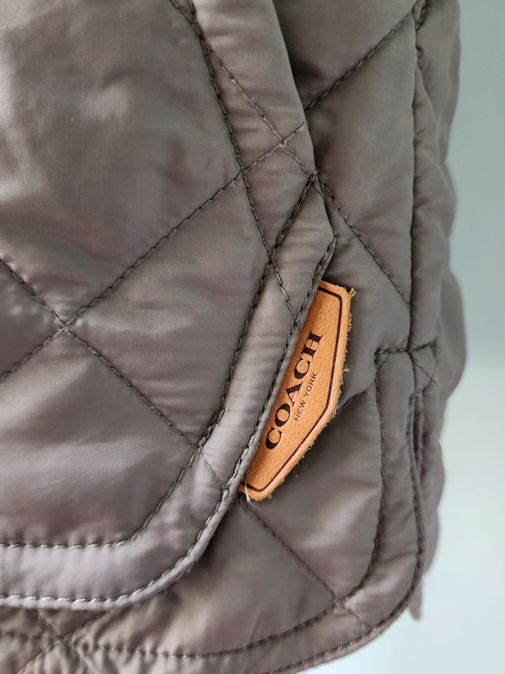 Coach Lightweight Quilted Vest View 2
